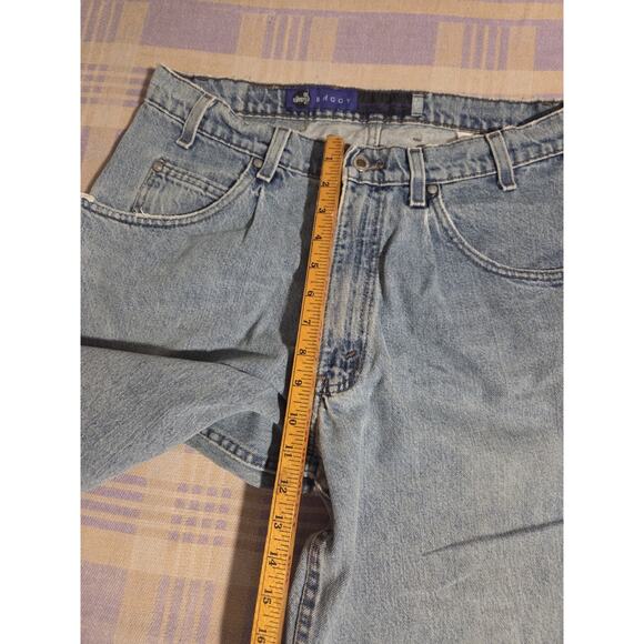 Vintage 90s Levis Silver Tab Baggy Denim Jeans Size 33 X 33 USA Faded Massive - Picture 14 of 16